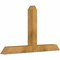 Ekena Millwork Portland Rough Sawn Timber Gable Bracket, Western Red Cedar, 48"W x 28"H x 4"D x 4"F, 14/12 Pitch GBW048X28X0404POR00RWR - alternate 2
